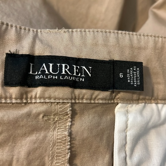 Lauren Ralph Lauren wide leg belted Capri SZ 6 - Picture 5 of 8
